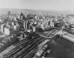 Vancouver Prints: Railway Yards of Vancouver