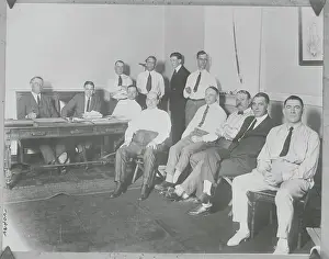 Cincinnati Prints: RailwayUnion Leaders at Meeting