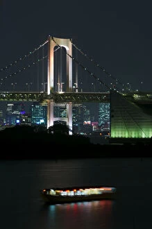 Images Dated 24th April 2006: Rainbow Bridge, Tokyo, Honshu, Japan