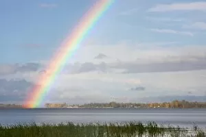 Rainbow over the Ottawa river