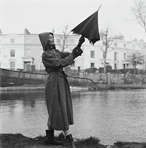 Huty25457 Prints: Raincoat Fashion by Bill Brandt