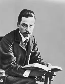 Dress Shirt Prints: Rainer Maria Rilke