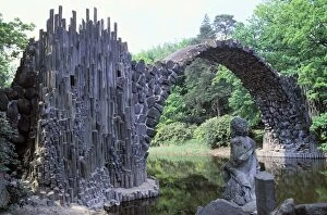 Architecture Collection: Rakotzbr├╝ck (Devils Bridge), Kromlau, Germany