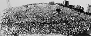 Civic Center Prints: Rally in Havana for Fidel Castro