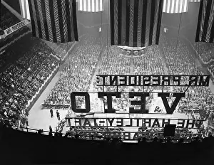 Bill Prints: Rally in Madison Square Garden