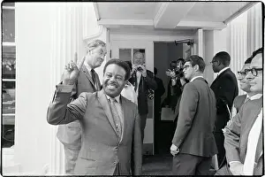 Adultery Prints: Ralph Abernathy Giving Peace Sign