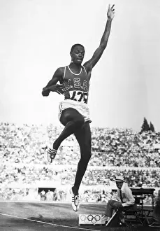 Long Jump Prints: Ralph Boston Competes in Long Jump