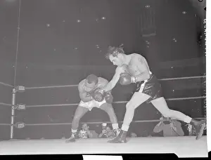 Ralph Jones Throwing a Right Punch