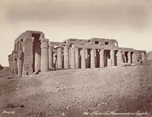 Albumen Print Prints: The Ramesseum
