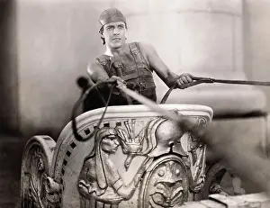 Ramon Novarro in Chariot Scene of Ben Hur