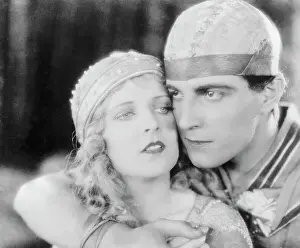 Hugging Prints: Ramon Novarro and May McAvoy in Ben-Hur
