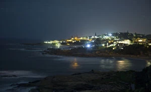 Images Dated 9th December 2016: Ramsgate Beach at night, Ramsgate, KwaZulu-Natal, South Africa
