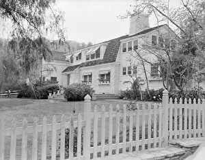 Encino Prints: Ranch Home Owned by Clark Gable