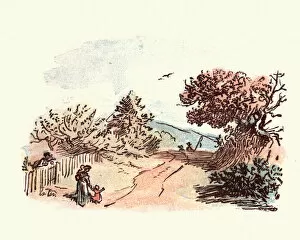 Images Dated 9th January 2018: Randolph Caldecott (1846-1886) Illustrations