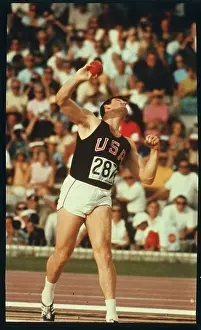 Randy Matson Throwing the Shot Put