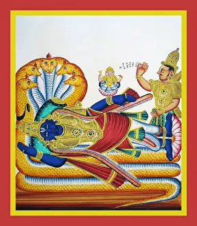Lotus Prints: Ranganayaka, also known as Rangantha