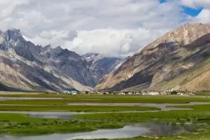 Images Dated 4th August 2016: Rangdum village in Zanskar valley