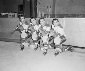 Hockey Stick Prints: Ranger Sharpshooters Loaded For Bear
