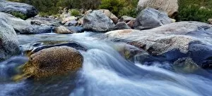 Rapids of the Kaweah River at the Gateway Lodge, Sequoia National Park, California, United States