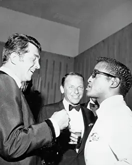 Part of the Rat Pack at Dinner Party