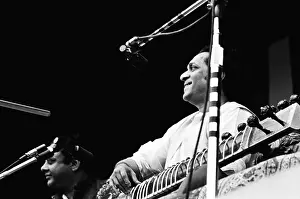 Acr044129 Prints: Ravi Shankar At The Monterey Pop Festival