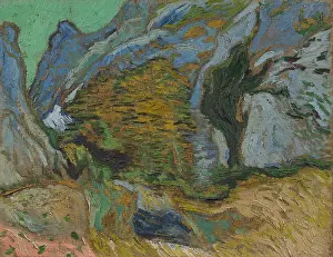 Gorge Prints: Ravine With A Small Stream