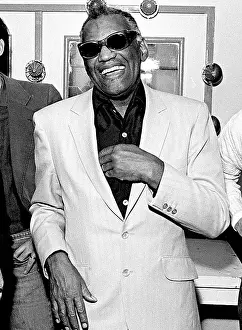 Ray Charles Backstage At The Fox Theater - Atlanta