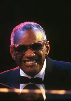 Ray Charles Prints: Ray Charles Performing