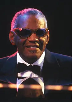 Ray Charles Prints: Ray Charles Performing