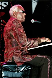 Ray Charles Prints: Ray Charles Performing