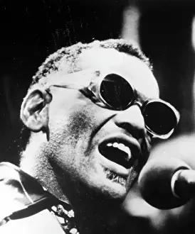 T1714113 Prints: Ray Charles Singer