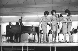 Ray Charles Prints: Ray Charles At Sound Blast 66