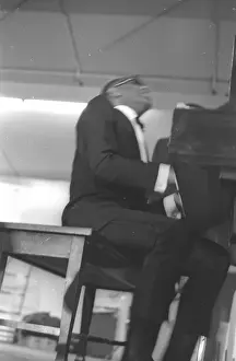 Ray Charles Prints: Ray Charles At Sound Blast 66