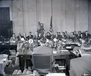 Examination Prints: Ray Cohn Faces Cameras at Senate Hearing