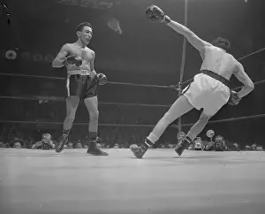 Ray Famechon Falling to Ring Floor