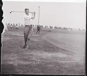Ray McAuliffe in Golfing Action