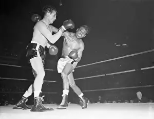 Ray Robinson and Paul Pender