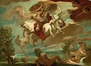 Rays of Jupiter Striking Phaeton