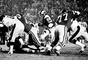 RB Cullen Bryant During Los Angeles Rams vs Pittsburgh Steelers 1975