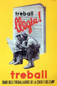 T1671881 Prints: Read Work - The Newspaper Of Workers Of City & Field