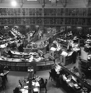 Museums And Libraries Prints: Reading Room