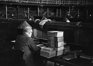 Museums And Libraries Prints: Reading Room