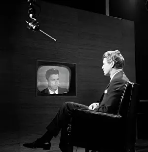Special Prints: Reagan And Kennedy On Tv