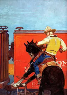 Pulp Prints: Rearing at the Train