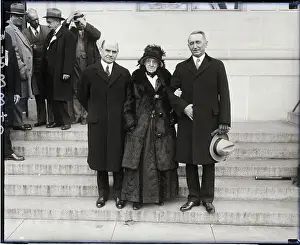 William J Prints: Rebecca Latimer Felton Stands With Senators