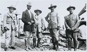 Tampico Prints: Rebel Officers Posing Together