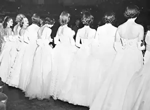 Strapless Prints: Receiving Line at Debutante Cotillion