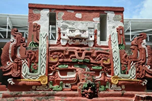 Museum Collection: Reconstruction of the Rosalila Temple, Copan