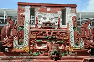 Museum Collection: Reconstruction of the Rosalila Temple, Copan