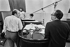 Huty25953 Prints: Recording of Aretha Franklin's Album This Girl's in Love with You At Atlantic Studios